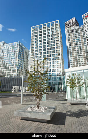 PÉKIN – OCT. 19. Gratte-ciel à Jianwai SOHO, situé à East Third Ring Road, Chaoyang District. Elle a un étage total de 700.000 mètres carrés. Banque D'Images