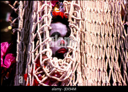 Joker circus, Mumbai, Maharashtra, Inde, Asie Banque D'Images