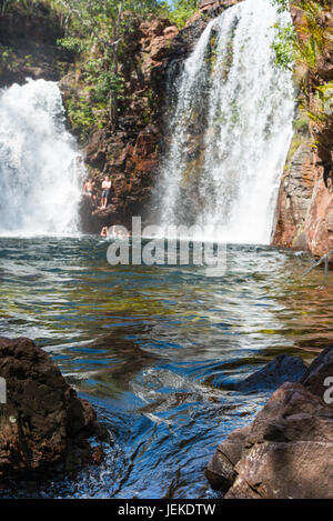 Florence Falls, Litchfield National Park, en Australie. Banque D'Images