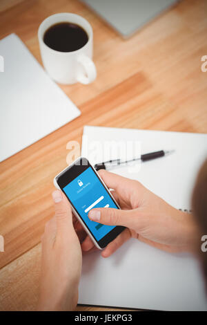 Image composite des services bancaires en ligne Banque D'Images