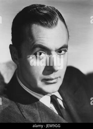 Charles Boyer, Portrait publicitaire pour le film, "Cluny Brown', 20th Century Fox, 1946 Banque D'Images