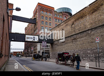 La Guinness Storehouse, St James's Gate, Dublin, Irlande. Banque D'Images