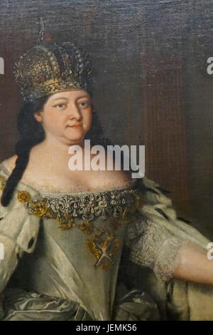 Catherine II, Tsarine de Russie Peinture exposée à la Galerie Tretiakov (GTG) une galerie d'art à Moscou, Russie, le principal dépositaire de R Banque D'Images