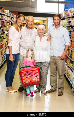 Libre au supermarché Banque D'Images