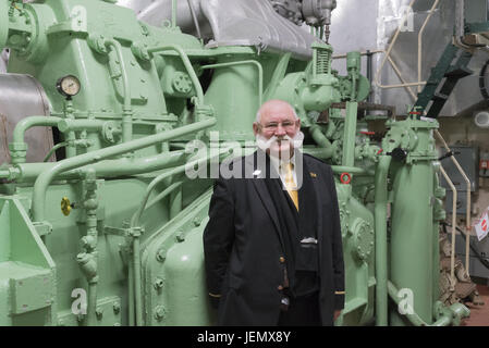 Museumsschiff SS Rotterdam Banque D'Images