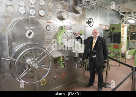 Museumsschiff SS Rotterdam Banque D'Images