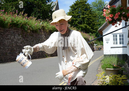 Festival de l'épouvantail, East Budleigh, Devon, Angleterre (UK) Banque D'Images