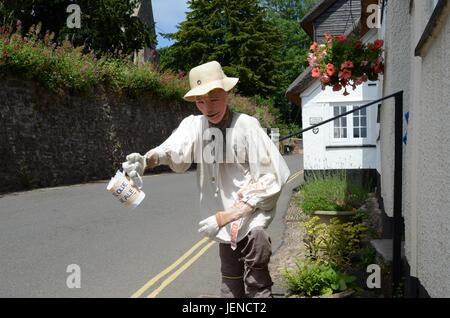 Festival de l'épouvantail, East Budleigh, Devon, Angleterre (UK) Banque D'Images