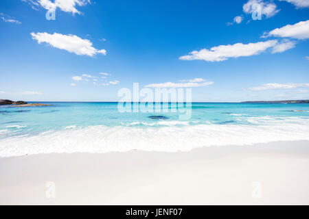 Tropical beach, Bay of Fires, Tasmanie, Australie Banque D'Images