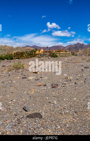 Furnace Creek Inn, hôtel historique, construit par Pacific Coast Borax Company, a ouvert 1927, Death Valley National Park, Death Valley, Californie Banque D'Images