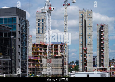 Projet de régénération Wembley Park, Arrondissement de Brent, London, Angleterre, Royaume-Uni Banque D'Images