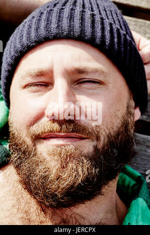 Portrait of smiling man Banque D'Images