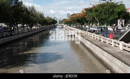 Phadung Krungkasem le Canal de Venise de l'Asie intérieure à Bangkok Thaïlande Asie du sud-est Banque D'Images