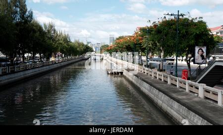 Phadung Krungkasem le Canal de Venise de l'Asie intérieure à Bangkok Thaïlande Asie du sud-est Banque D'Images