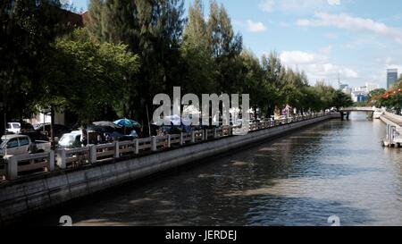 Phadung Krungkasem le Canal de Venise de l'Asie intérieure à Bangkok Thaïlande Asie du sud-est Banque D'Images