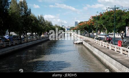 Phadung Krungkasem le Canal de Venise de l'Asie intérieure à Bangkok Thaïlande Asie du sud-est Banque D'Images