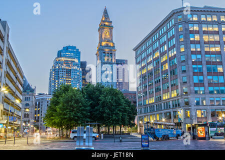 Custom House à Boston Banque D'Images