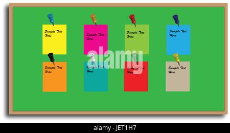 Info, office de tourisme, note, note de service, conseil, outil, isolée, de la couleur, du bois, de la communication, Illustration de Vecteur