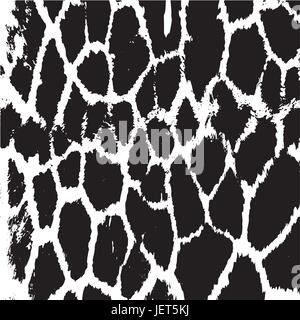 La texture de la peau de girafe Grunge texture superposition modèle vecteur abstrait Illustration de Vecteur