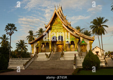 Wat Xieng Thong - La Ville d'Or Temple de Luang Prabang Banque D'Images