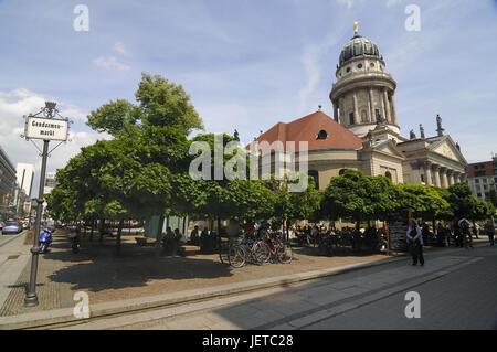 Cathédrale française, le gendarme's market, Berlin, Allemagne, Banque D'Images