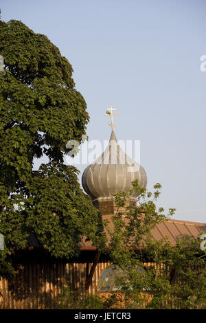France, Bourgogne, Département Saône-et-Loire, Taize, clocher, Banque D'Images