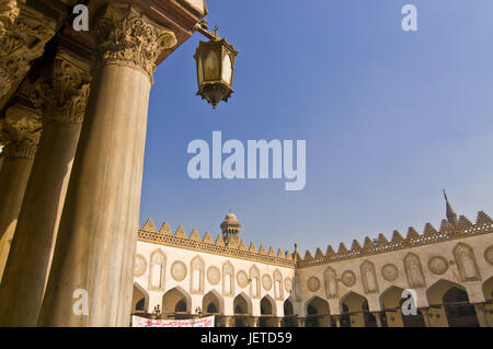 La mosquée Al-Azhar, Le Caire, Egypte, Afrique, Banque D'Images