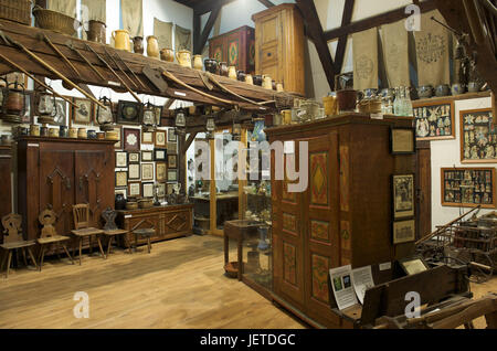 France, Bas-Rhin, Gertwiller, musée d'épices, d'expositions, Banque D'Images