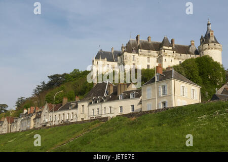 France, Chaumont sur Loire château de Chaumont, Banque D'Images