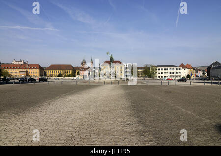 Parvis de la résidence, Wurzburg, Basse Franconie, Bavière, Allemagne, Banque D'Images