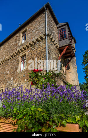 Braunfels Castle aka Schloss Braunfels, Braunfels, Hesse, Allemagne Banque D'Images