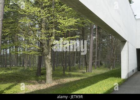 Mémorial du Camp de concentration de Bergen Belsen, Centre de Documentation de l'utilisation dans le monde entier 07.05.2017 | Banque D'Images