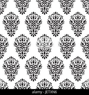 Abstract, rétro, papier peint, motif, sans soudure, gothique, toile de fond, d'arrière-plan Illustration de Vecteur