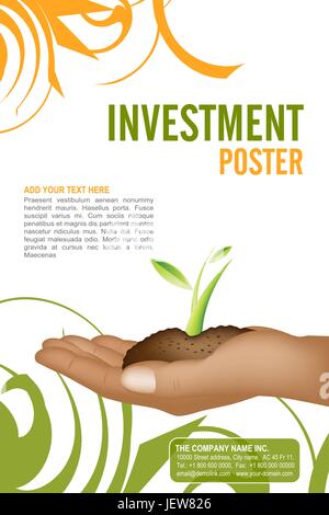 Plan concept Illustration de Vecteur