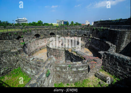 Ancienne tour de Baluarte de San Diego, Intramuros, Manille (Luzon, Philippines Banque D'Images