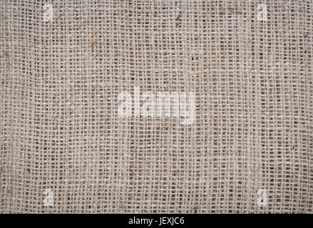 Tissu jute texture background Banque D'Images