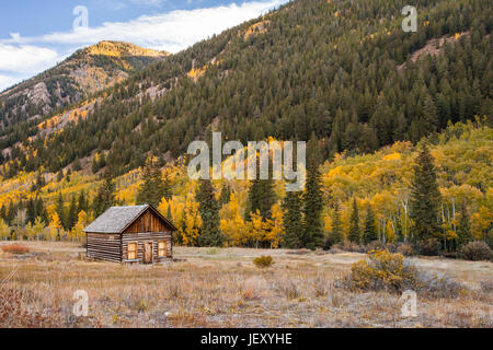 Ashcroft Ghost Town - Castle Creek Valley, Aspen, CO Banque D'Images