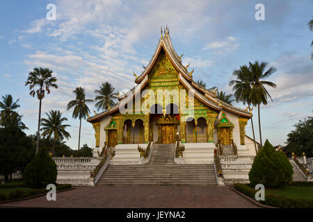 Wat Xieng Thong - La Ville d'Or Temple de Luang Prabang Banque D'Images