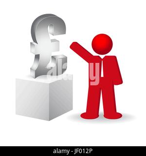 Présentation, modèle, isolés, design, projet, concept, plan, projet, l'espace, Illustration de Vecteur