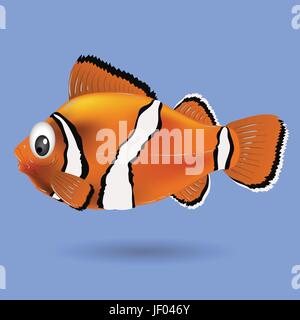 Noir aquarium Illustration de Vecteur