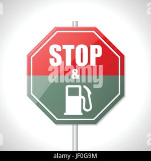 Signe, signal, trafic, transport, pictogramme, icône, symbole, pictogramme, Illustration de Vecteur