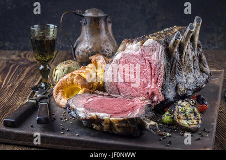 Barbecue de sec Côte de Boeuf Banque D'Images