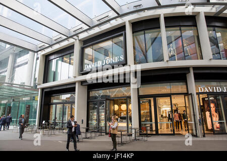 David Jones department store a ouvert ses portes à Barangaroo cité,bureau,Sydney Australie Banque D'Images