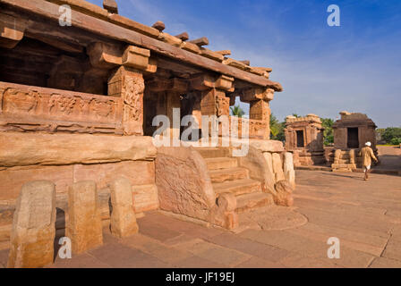 Lad Khan Temple Aihole Karnataka Inde Banque D'Images