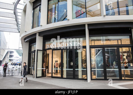 David Jones department store dans le complexe de bureaux nouvellement achevé Barangaroo cité parlementaire en centre-ville de Sydney, Australie Banque D'Images