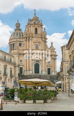 Église de ville Ragusa Banque D'Images