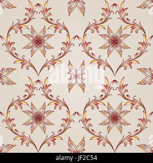 Feuille, détail, fleur, plante, brown, brunâtre, brunette, Bloom, s'épanouir, Illustration de Vecteur