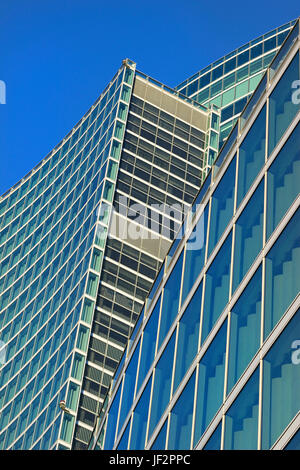 Détail de la 'Palazzo della Regione' building à Milan, Italie. Banque D'Images