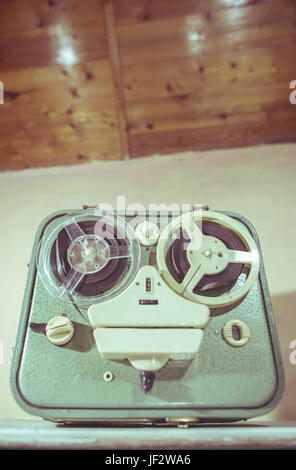 Old vintage magnétophone Banque D'Images