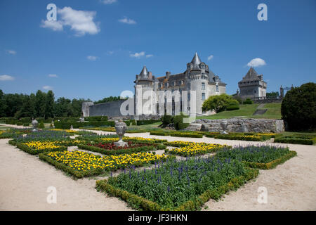 Château de la Roche Courbon France Banque D'Images
